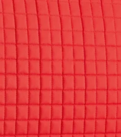Premier Equine Close Contact European Cotton Saddle Pad Red -Lemieux Shop Close Contact European Cotton Dressage Square Red 4