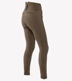 Premier Equine Coco II Ladies Gel Full Seat Riding Breeches Walnut -Lemieux Shop Coco II Ladies Gel Full Seat Riding Breeches Walnut 4