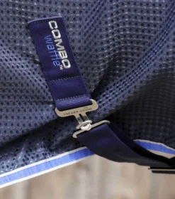 Premier Equine Combo Buster Waffle Horse Cooler Rug Navy -Lemieux Shop Combo Buster Waffle Cooler Rug Navy 5