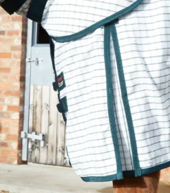 Premier Equine Combo Cotton Sheet Green Check -Lemieux Shop Combo Cotton Stable Sheet Green Check 5