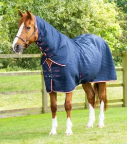 Premier Equine Combo Dry-Tech Horse Cooler Rug Navy