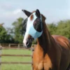 Premier Equine Comfort Tech Lycra Fly Mask Blue