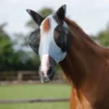 Premier Equine Comfort Tech Lycra Fly Mask Grey