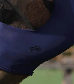 Premier Equine Comfort Tech Lycra Fly Mask Navy -Lemieux Shop Comfort Tech Lycra Fly Mask Navy 5
