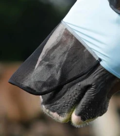 Premier Equine Comfort Tech Xtra Lycra Fly Mask Blue 11 Premier Equine Comfort Tech Xtra Lycra Fly Mask Blue -Lemieux Shop Comfort Tech Xtra Lycra Fly Mask Blue 6