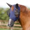 Premier Equine Comfort Tech Xtra Lycra Fly Mask Navy