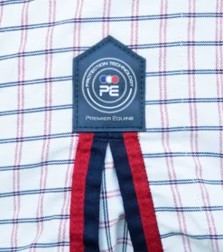 Premier Equine Cotton Sheet Red Check -Lemieux Shop Cotton Stable Sheet Red Check 4