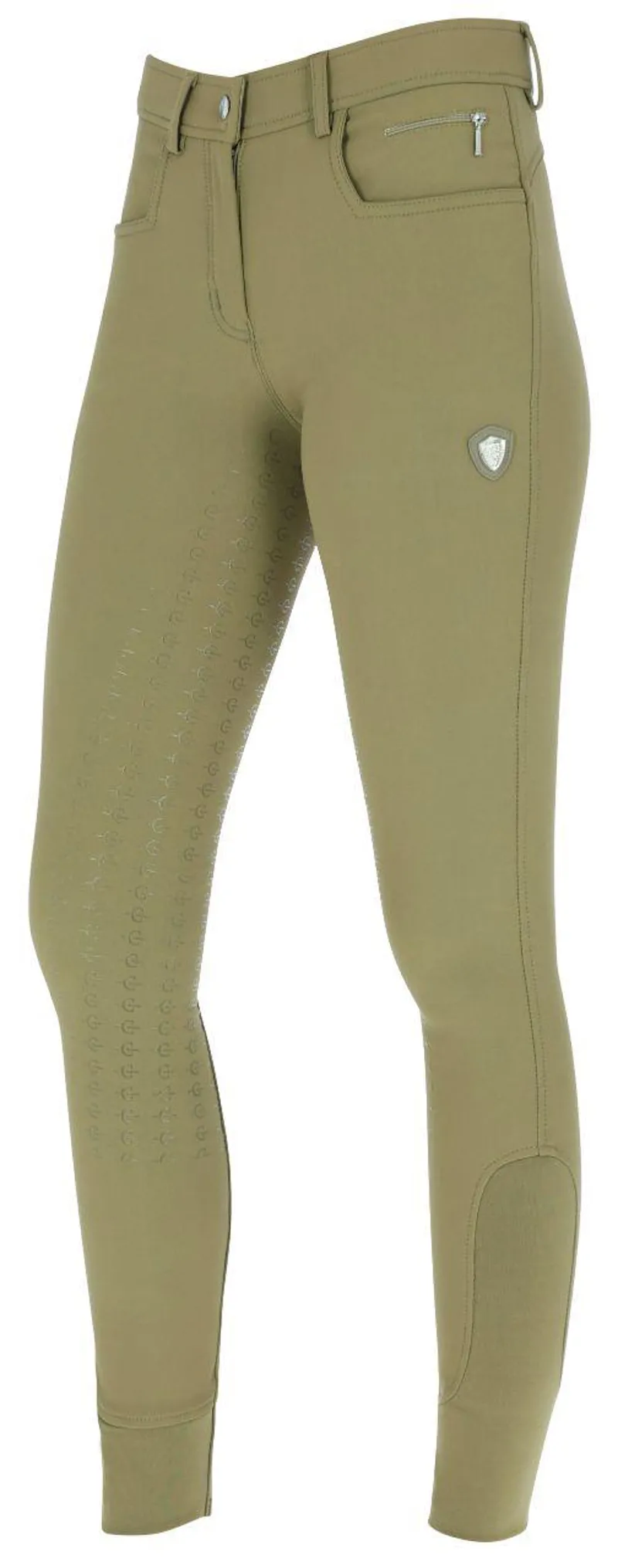Covalliero Detroit Riding Breeches Avocado 1 Covalliero Detroit Riding Breeches Avocado