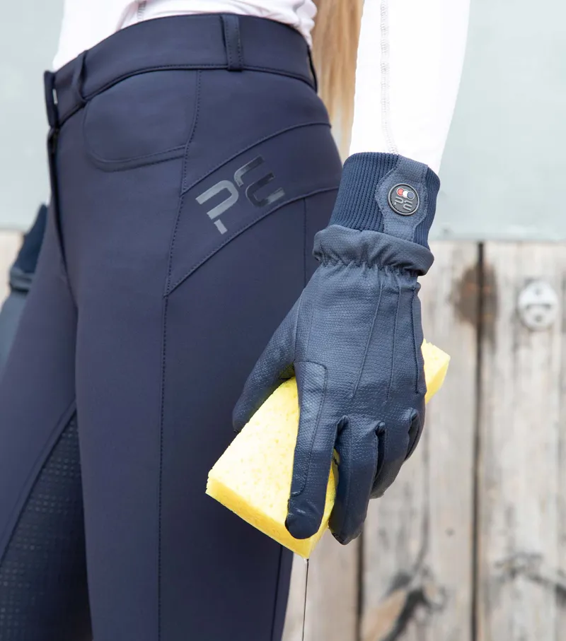 Premier Equine Dajour Waterproof Riding Gloves Navy 3 Premier Equine Dajour Waterproof Riding Gloves Navy - Image 3