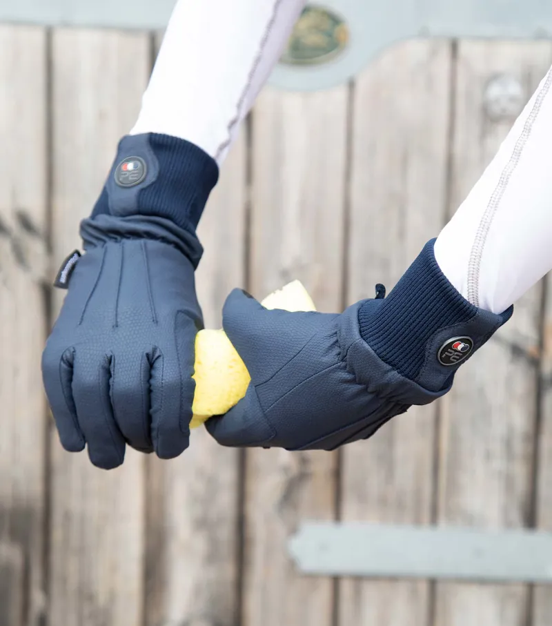 Premier Equine Dajour Waterproof Riding Gloves Navy 4 Premier Equine Dajour Waterproof Riding Gloves Navy - Image 4