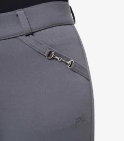 Premier Equine Delta Ladies Full Seat Gel Riding Breeches Anthracite -Lemieux Shop Delta ladies breeches anthracite 5