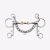 Premier Equine Double Jointed Pelham With Copper Lozenge Bit