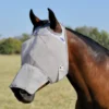 Cashel Long Fly Mask In Grey