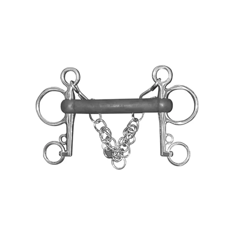 JHL Pro Steel Hard Rubber Pelham In Silver 1 JHL Pro Steel Hard Rubber Pelham In Silver