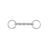JHL Pro Steel Waterford Loose-Ring Snaffle Bit In Silver