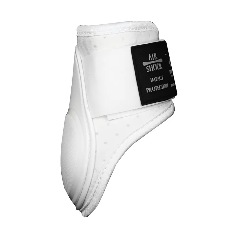 KM Elite Air Shock Fetlock Boots In White 1 KM Elite Air Shock Fetlock Boots In White