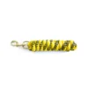 KM Elite Cotton 7ft Double Braided Leadrope In Yellow