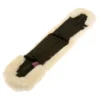 KM Elite Cotton Girth Sleeve W/Velcro In Black/Natural