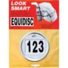 KM Elite Equidisc Number Holder In White