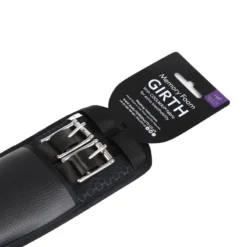 KM Elite Memory Foam Dressage Girth In Black