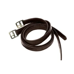 KM Elite Primera Soft Stirrup Leathers In Havana