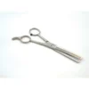 KM Elite Smart Grooming 6in Double Leg Thinning Scissors In Silver