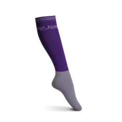 KM Elite Socks In Purple/Silver