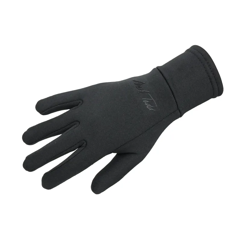 Mark Todd Winter Grip Kids Fleece Gloves In Black 1 Mark Todd Winter Grip Kids Fleece Gloves In Black
