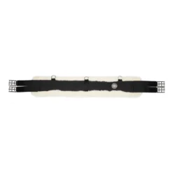 Mark Todd Deluxe Fleece Lined Webbing Girth In Black