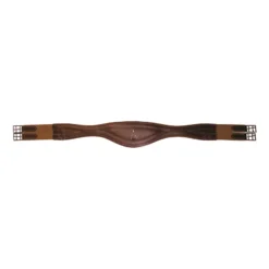 Mark Todd Deluxe Leather Elasticated Girth In Havana