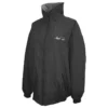 Mark Todd Fleece Lined Blouson Jacket In Black/Grey