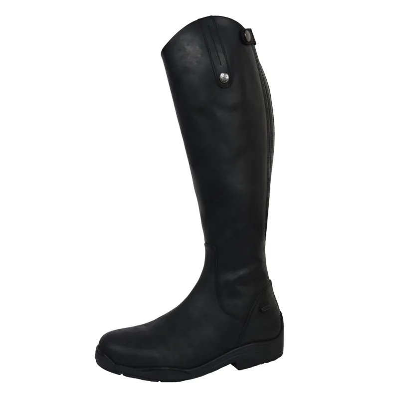 Mark Todd Fleece Lined Tall Wide Winter Boots In Black 1 Mark Todd Fleece Lined Tall Wide Winter Boots In Black