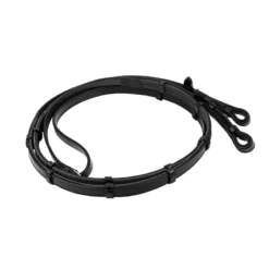 Mark Todd Full Half Rubber Reins In Black