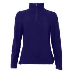 Mark Todd Half Zip Fleece In Navy