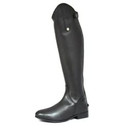 Mark Todd Long Leather Standard Field Boots In Black