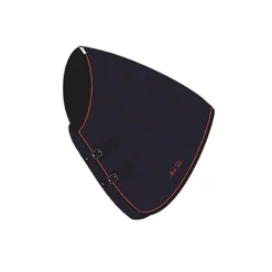 Mark Todd Mediumweight Large Stable Rug Neck Cover In Navy/Orange