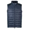 Mark Todd Quilted Gilet In Navy