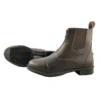 Mark Todd Synthetic Zip Front Jodhpur Boots In Brown