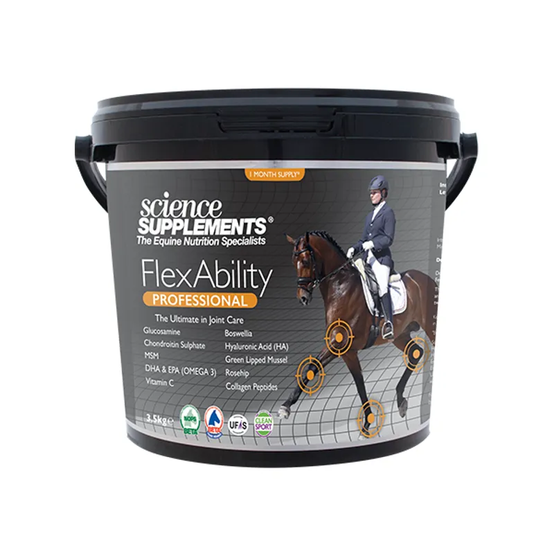 Science Supplements FlexAbility Professional 3.5kg Supplement In Black 1 Science Supplements FlexAbility Professional 3.5kg Supplement In Black