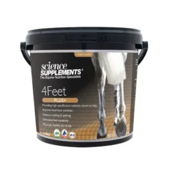 Science Supplements 4Feet Plus 1.5kg Horse Hoof Supplement In Black
