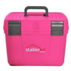 Stablekit Grooming Box In Pink/Grey
