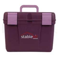 Stablekit Grooming Box In Purple/Lilac