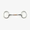 Premier Equine Eggbutt Snaffle With Copper Lozenge Bit