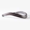 Premier Equine Elaborare Shaped Diamante Browband Brown