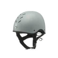 Charles Owen Esme JS1 Pro - Silver / Baby Blue -Lemieux Shop Esme20JS120side20no20silk