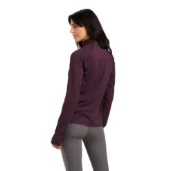 Ariat Women's Lumina Lowell Baselayer Mulberry -Lemieux Shop F22 WMS ENGL 10041344 back
