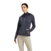 Ariat Women's Lumina Full Zip Sweatshirt Ebony