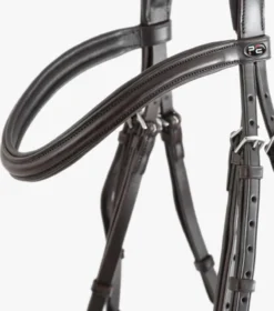 Premier Equine Favoloso Anatomic Bridle With Crank Noseband Brown -Lemieux Shop Favoloso Anatomic Bridle with Crank Noseband Brown 3