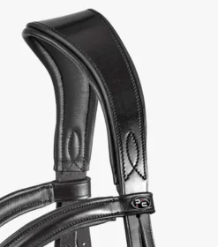Premier Equine Favoloso Anatomic Bridle With Crank Noseband Black -Lemieux Shop Favoloso Bridle with Crank and Flash Black 3
