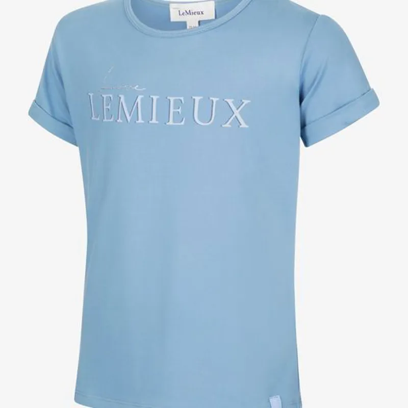 LeMieux Young Rider Sarah T-Shirt Denim 2 LeMieux Young Rider Sarah T-Shirt Denim - Image 2